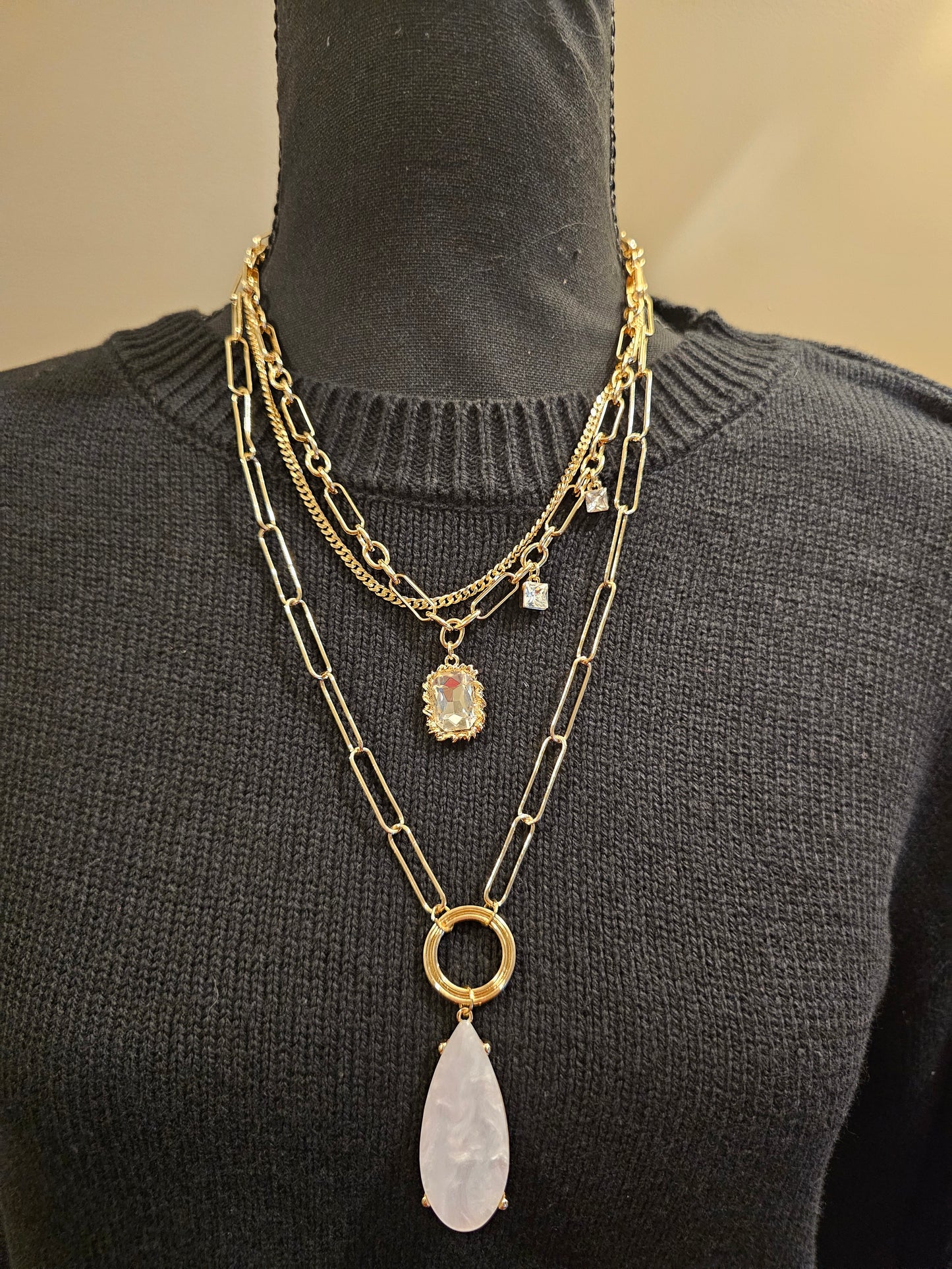 Multilayer Pendant Necklace