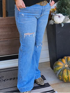 ARTEMIS Corset Ultra High Rise Modern Wide Jeans