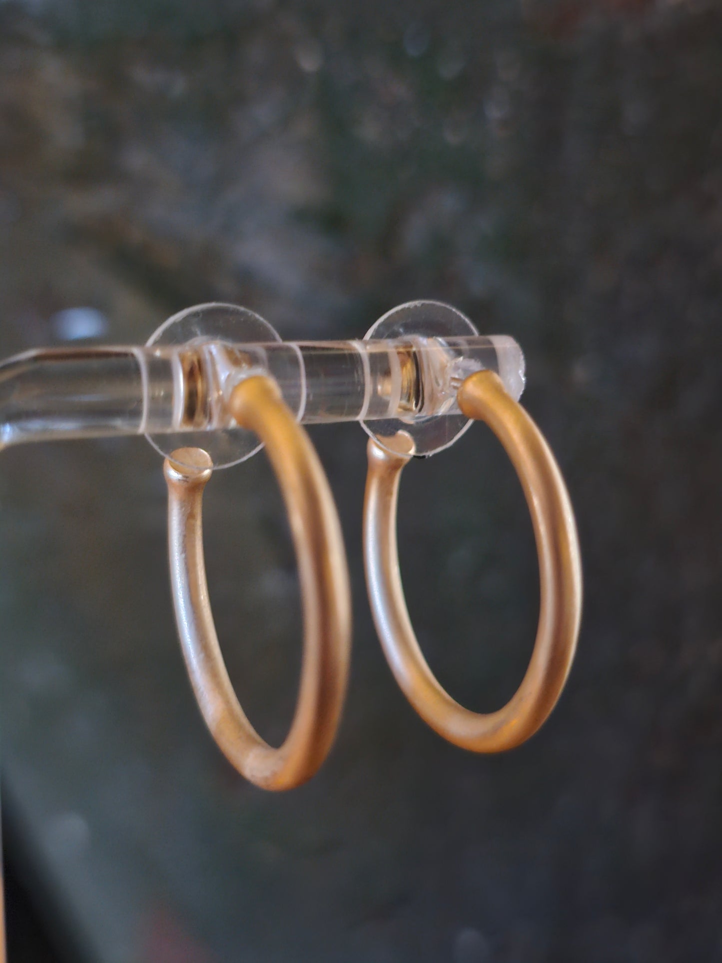 Small Sized Thin Gold Hoop Earrings