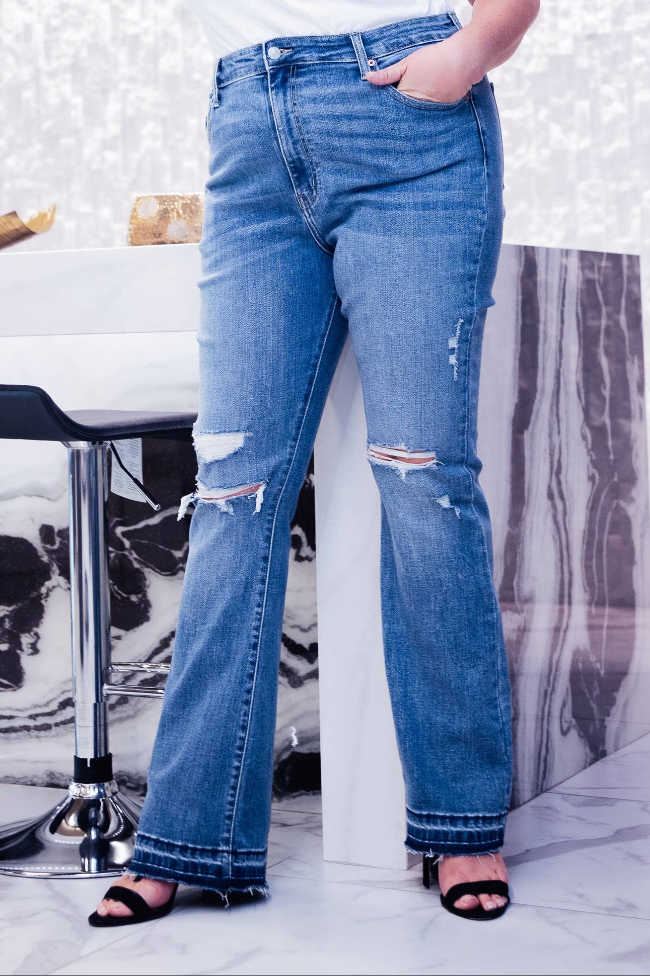 ARTEMIS PLUS SIZE - High Rise The Modern Bootcut