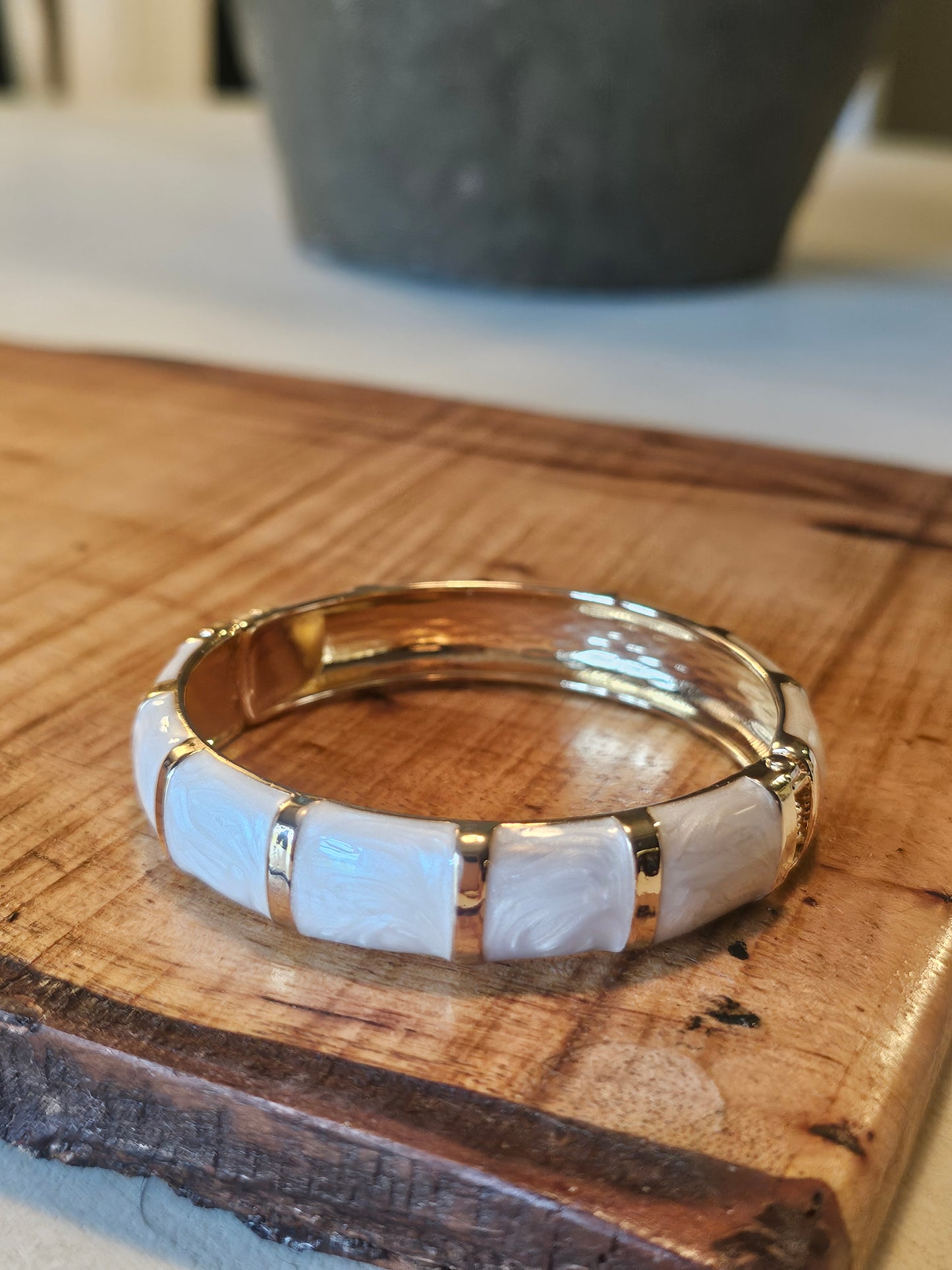 Marbella Enamel Bangle