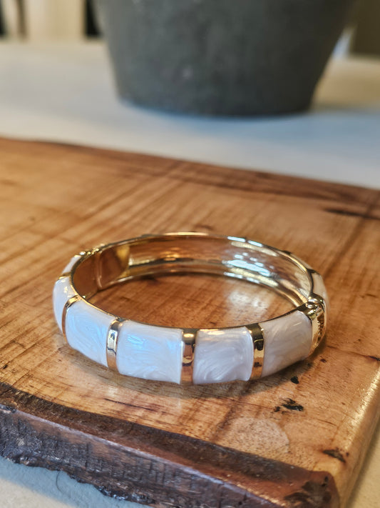 Marbella Enamel Bangle