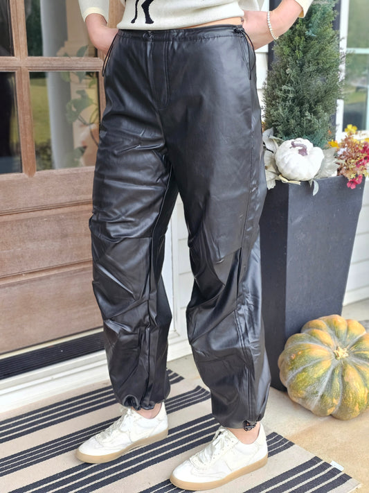Pleather Pants